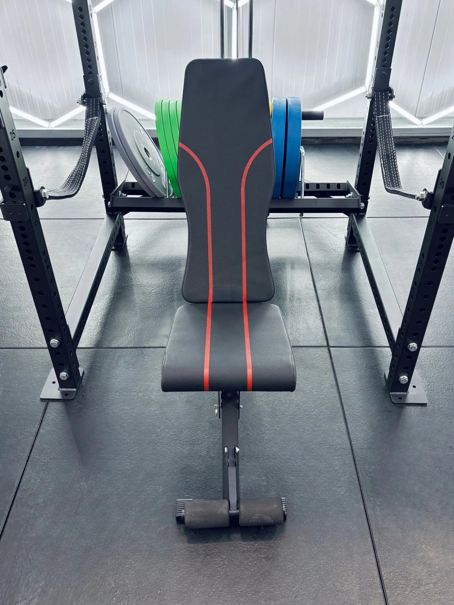 (OVERSTOCK SALE) BlackBear Folding Incline Bench 2 - BlackBear Fitness